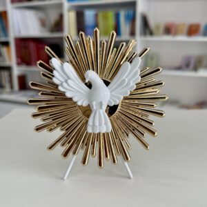 Adorno Espírito Santo com Raios Pequeno